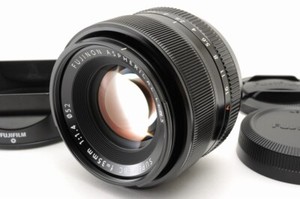 [Excellent] Fujifilm Fuji Fujinon XF 35mm f/1.4 R w/Hood