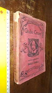 LIBRO: GIULIO CESARE - SHAKESPEARE - NUOVA TRADUZIONE DIEGO ANGELI* - Picture 1 of 4