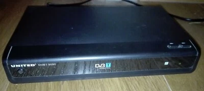 DECODER DIGITALE TERRESTRE UNITED DVBT 9090 CON TELECOMANDO DVB SCART PERFETTO - Immagine 1 di 4