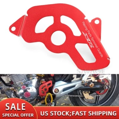 Aluminum Front Sprocket Guard Cover Chain Protector For HONDA XR400R 1996-2004 - Image 1 of 4