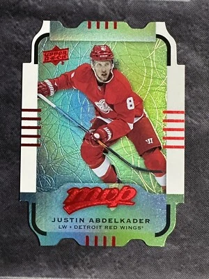 2015-16 Upper Deck MVP Colors & Contours 54 Justin Abdelkader Detroit Red Wings - Image 1 of 2