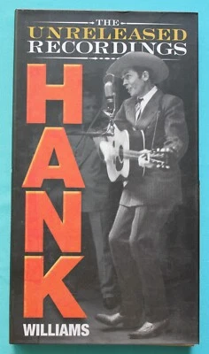 Hank Williams-The Unreleased Recordings-2008 3CD Boxset w/39-Page Booklet Foto 1 de 4