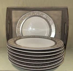 Studio Nova Courtyard 10.75” Dinner Plates(8) - Picture 1 of 4