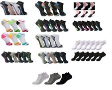 Bis 24 Paar Sneaker Socken Füßlinge Freizeit Sport Kurz Baumwolle Herren Damen