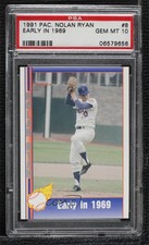 1991 Pacific Nolan Ryan Texas Express Nolan Ryan #8 PSA 10 GEM MT HOF