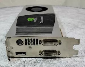 NVIDIA quadro fx 5800 900-50607-1750-000 Video Card SDRAM PCI 2*DVI PS2 DP - Picture 1 of 4