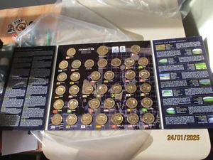Official Product France 98 World Cup Medallion Collection Gold Plated Complete - Picture 1 of 3