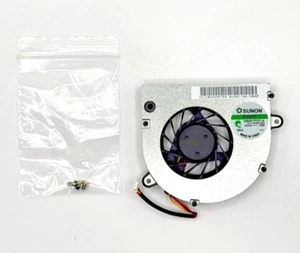 eMACHINES E520 / E720 - CPU Fan & screws x3 - GB0507PGV1-A - DC5V AT058003TV0 - Picture 1 of 2