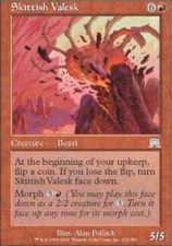 4x Skittish Valesk MTG Onslaught NM Magic Regular