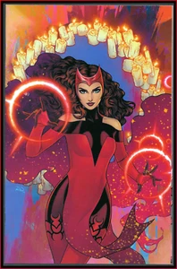 SCARLET WITCH #1 (2023) DAUTERMAN 1:25 VIRGIN VARIANT 2ND PRINT MARVEL 9.4 NM - Picture 1 of 5