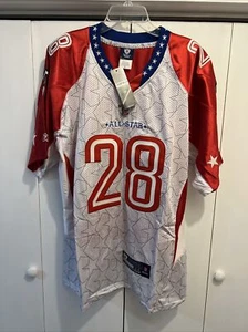 NWT Reebok NFL Tennessee Titans CHRIS JOHNSON #28 PRO BOWL, Sz 54 MISSPELLED - Picture 1 of 13