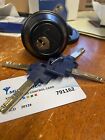 Mul-T-Lock Cronus Single Sided Deadbolt With 4 Working Keys & Key Card DK Bronze