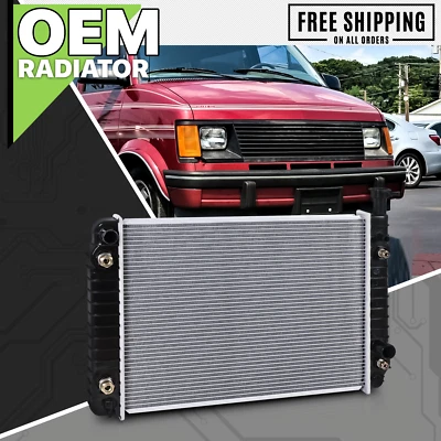 Radiador de aluminio 312 repuesto OE para Chevy Astro/Safari 1985-1994 4,3 V6 AT Foto 1 de 4