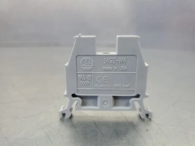 Allen-Bradley 1492-W4 600V 4mm² Terminal Block - WHITE - Image 1 of 2