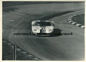 Original photograph Helmut Kelleners Ford GT40 Monza 1000 km 1969 - Picture 1 of 1