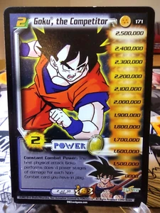 DBZ CCG DRAGON BALL Z GOKU, THE COMPETITOR LV2 #171 WORLD GAMES RARE NEAR MINT - Picture 1 of 2