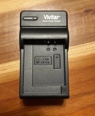 Genuine Vivitar Rapid Travel Charger For Camera Battery Pre-owned Free Ship - Image 1 of 3