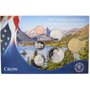 2017 Jamul Native American Crow Sovereign Nation Uncirculated Coin Set - Picture 1 of 4