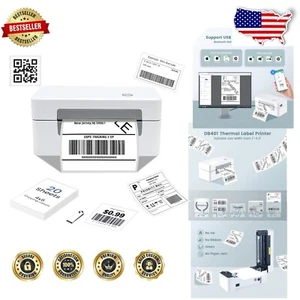 Versatile 4x6 Shipping Label Printer - Bluetooth & USB for Small Business Needs - Picture 1 of 9