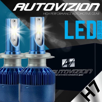 Kit faros LED HID AUTOVIZION H7 blanco para Mercedes-Benz S55 AMG 2001-2006 Foto 1 de 4