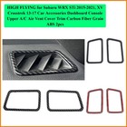 for Subaru WRX STi 2015-2021, XV Crosstrek 13-17 Car Accessories Dashboard Co...