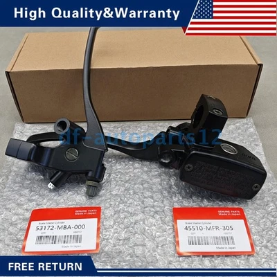 2PCS!Brake Master Cylinder Clutch Lever FitsFor Honda VT600/750 VT1100/1300 Foto 1 de 4