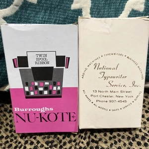 Nu-Kote, National Typewriter Twin Spool Ribbons - Picture 1 of 5