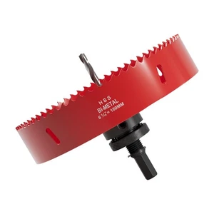 6-5/16 Zoll (160 mm) M42 Bi-Metall Lochsäge, Sechskantschaft Lochsäge Bohrer für W... - Bild 1 von 7