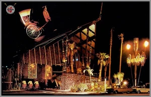 Polynesian Tiki Bar - Islander - Postcard Unposted #1 - Picture 1 of 2