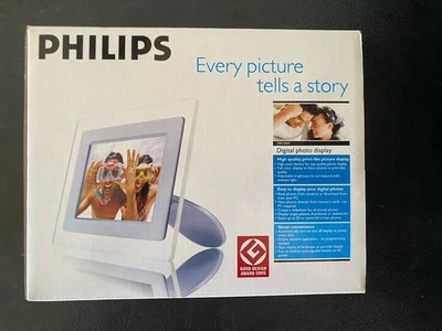 New Philips Digital Photo Display Picture Frame 7FF1 - Image 1 of 4