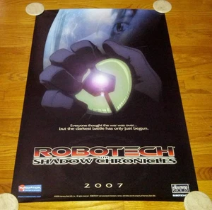 Robotech Shadow Chronicles (2006) Teaser One Sheet Movie Poster Mark Hamill - Picture 1 of 5