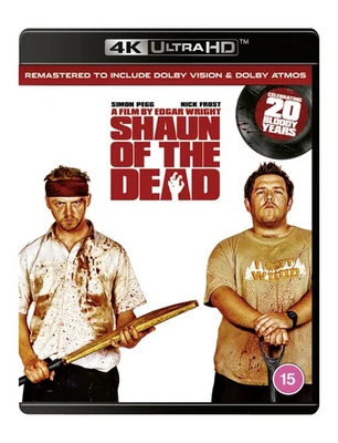 Shaun of the Dead (4K UHD Blu-ray) Trisha Goddard Dylan Moran Penelope Wilton - Image 1 of 2