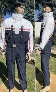 european designer BOGNER snow ski suit GOAN THYLMAN 1 piece insulated mens M - Picture 1 of 19