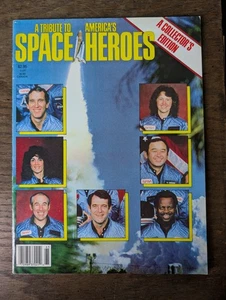 Lot 2 Magazines Space A Tribute to America's Space Heroes Challenger Shuttle - Picture 1 of 7