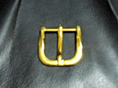 STOCK di 100 (CENTO) FIBBIE DORATE PER CINTURE - Immagine 1 di 2