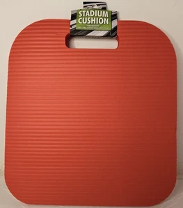 NEW-Stadium Foam Cushion For Sports/Games/Stadium Seating-Red 13"x0.8"x13.75" - Picture 1 of 4