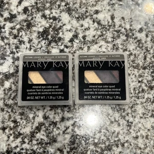 Lot Of 2 MARY KAY Autumn Leaves MINERAL EYE COLOR QUAD #075233 EYE SHADOW - Picture 1 of 3