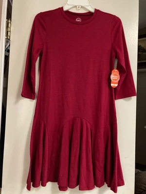Vestido rojo Wonder Nation niñas arándano niños talla grande 10-12 plus nuevo con etiquetas Foto 1 de 4