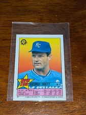 George Brett 1989 O Pee Chee Super Star Sticker Backs #1