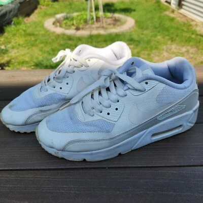 Talla 6.5 Y- Nike Air Max 90 Triple Blanco W Foto 1 de 4
