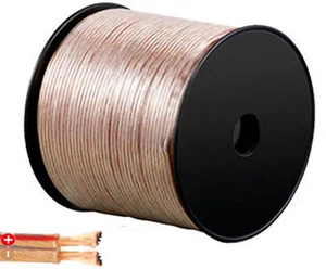 50m Lautsprecher Kabel 2 x 2.5 mm² Anlage Sound Boxenkabel 2x2.5 Spule - Bild 1 von 1