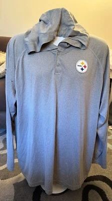 Under Armour NFL Combine Authentic Pittsburgh Steelers Lightweight Hoodie 3XL - Image 1 of 4