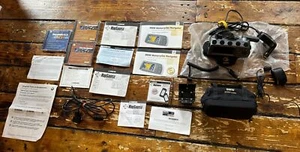 BMW Motorcycles Navigator Garmin Vintage Mounts Manuals Cords NOT WORKING - Foto 1 di 12