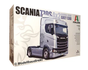 Scania 770S 4x2 Grey Cab Truck LKW 1:24 Bausatz Italeri 3971 NEU & OVP - Picture 1 of 10