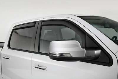 Se adapta a 19-24 Ram 1500 2500 3500 doble cabina GTS deflectores de ventana de humo viseras 83178S Foto 1 de 4