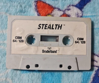 Commodore 64 C64 Stealth Vintage Cassette Tape Game - Image 1 of 3