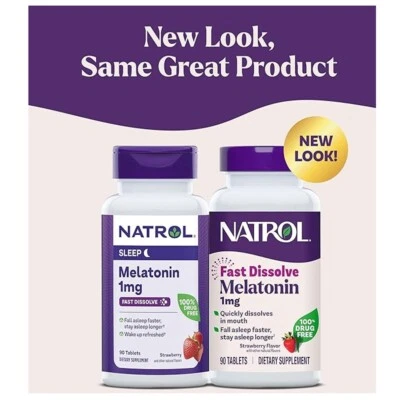 Natrol melatonina 1 mg 90  ���൭ুర��� ������ঽ���. (జ������ഀ��ಈ��� ੔���ী�� ะ���������) Foto 1 de 4