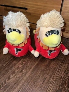 NFL Atlanta Falcons 3D Mascot Youth Kids Slippers Freddie Falcon Red - Picture 1 of 5