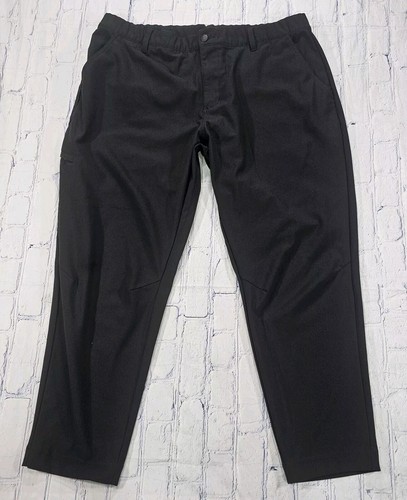 Adidas Pantaloni Uomo Taglia 38X30 Statement Warp Maglia HA6226 Nero