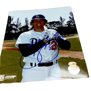 Jay Johnstone Signed MLB Baseball LA Los Angeles Dodgers Autographed 8x10 Photo - Picture 1 of 2